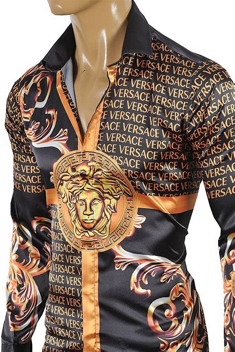 versace gemden|versace clothing for men.